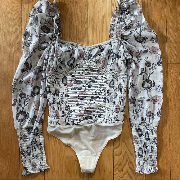 NWT Free People Bridgerton Brunch Date Ivory
Combo Bodysuit - Picture 8 of 11